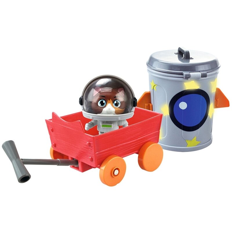 Smoby - masina 44 cats cu figurina cosmo 7,7 cm