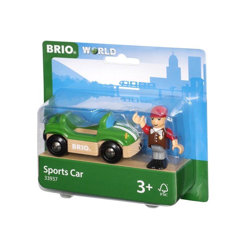 Brio - vehicul de lemn masina sportiva