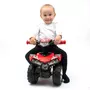 ATV copii, Baby Mix, Masinuta, Cu lumini si muzica, Fara pedale, 60 x 38 x 42 cm, Red - 19