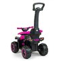 Masinuta de impins, Baby Mix, Mega, Pana la 30 kg, Cu maner de impins, Cu suport picioare, Cu protectii laterale, Cu sunete, 12 luni+, Pink - 7