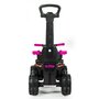 Masinuta de impins, Baby Mix, Mega, Pana la 30 kg, Cu maner de impins, Cu suport picioare, Cu protectii laterale, Cu sunete, 12 luni+, Pink - 8