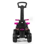 Masinuta de impins, Baby Mix, Mega, Pana la 30 kg, Cu maner de impins, Cu suport picioare, Cu protectii laterale, Cu sunete, 12 luni+, Pink - 9