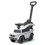 Masinuta de impins, Baby Mix, Mercedes Benz G-Class G63, Cu maner de impins detasabil, Cu protectii laterale, Cu suport pentru picioare, Cu melodii si claxon, Cu suport jucarii sub sezut, 24 luni+, White - 1