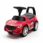 Masinuta de impins, Baby Mix, Racer, Pana la 25 kg, Cu volan, Cu sunete, Cu suport jucarii sub sezut si spatar confortabil, 12  luni+, Red