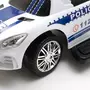 Masinuta de impins, Baby Mix, Police, Cu maner de impins detasabil, Cu protectii laterale, Cu melodii si claxon, Cu suport jucarii sub sezut - 12