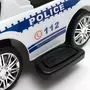 Masinuta de impins, Baby Mix, Police, Cu maner de impins detasabil, Cu protectii laterale, Cu melodii si claxon, Cu suport jucarii sub sezut - 13