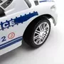 Masinuta de impins, Baby Mix, Police, Cu maner de impins detasabil, Cu protectii laterale, Cu melodii si claxon, Cu suport jucarii sub sezut - 16