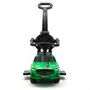 Masinuta de impins, Baby Mix, Racer, Cu maner de impins detasabil, Cu protectii laterale, Cu melodii si claxon, Cu suport jucarii sub sezut, Verde - 8