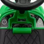 Masinuta de impins, Baby Mix, Racer, Cu maner de impins detasabil, Cu protectii laterale, Cu melodii si claxon, Cu suport jucarii sub sezut, Verde - 17