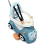 Vehicul ride-on, Smoby, 3 in 1, Cu maner parental si protectii laterale detasabile, Cu centura de siguranta si suport picoare,  6 luni+, Blue - 2
