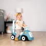 Vehicul ride-on, Smoby, 3 in 1, Cu maner parental si protectii laterale detasabile, Cu centura de siguranta si suport picoare,  6 luni+, Blue - 12
