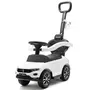 Masinuta de impins, Baby Mix, Volkswagen T-Roc, Cu maner de impins detasabil, Cu sport pahar, Cu protectii laterale, Cu melodii si claxon, Cu suport jucarii sub sezut, White - 1