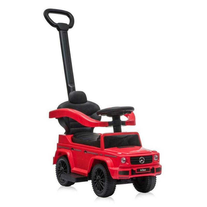 Lorelli - Masinuta de teren, Mercedes-Benz G350D, maner parental, Red