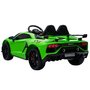 Chipolino - Masinuta electrica Lamborghini Aventador SVJ green - 4