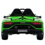 Chipolino - Masinuta electrica Lamborghini Aventador SVJ green - 6