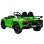 Chipolino - Masinuta electrica Lamborghini Aventador SVJ Cu roti EVA, Verde - 4