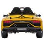 Chipolino - Masinuta electrica Lamborghini Aventador SVJ Cu roti EVA, Galben - 6
