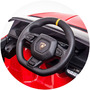 Masinuta electrica Chipolino Lamborghini Huracan red cu scaun din piele si roti EVA - 15