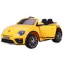 Chipolino - Masinuta electrica Volkswagen Beetle Dune, Yellow - 1