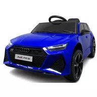 Masinuta electrica cu telecomanda Audi RS6 R-Sport - Albastru