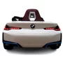 Masinuta electrica cu telecomanda, roti din spuma EVA, scaun din piele ecologica, varsta 1-5 ani, BMW I4 - Alb - 4