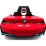 Masinuta electrica cu telecomanda, roti din spuma EVA, scaun din piele ecologica, varsta 1-5 ani, BMW I4 - Rosu - 4
