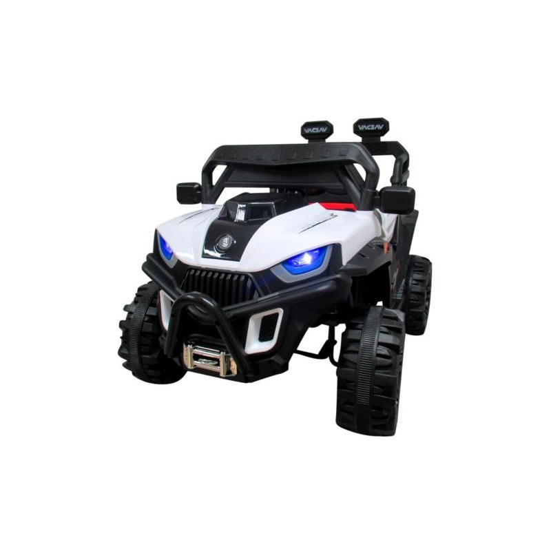 Masinuta Electrica Cu Telecomanda Si Functie De Balansare Buggy X8n, Varsta 1-5 Ani, Putere 70w, Roti Plastic, R-sport - Alb