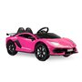 Masinuta electrica cu telecomanda Toyz Lamborghini Aventador SVJ 12V Pink - 2