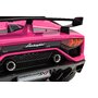 Masinuta electrica cu telecomanda Toyz Lamborghini Aventador SVJ 12V Pink - 7