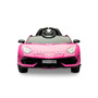 Masinuta electrica cu telecomanda Toyz Lamborghini Aventador SVJ 12V Pink - 28