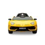 Masinuta electrica cu telecomanda Toyz Lamborghini Aventador SVJ 12V Yellow - 6