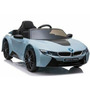 Masinuta electrica pentru copii, BMW I8, cu telecomanda, 2 motoare, greutate maxima 30 kg, 5161 - 1