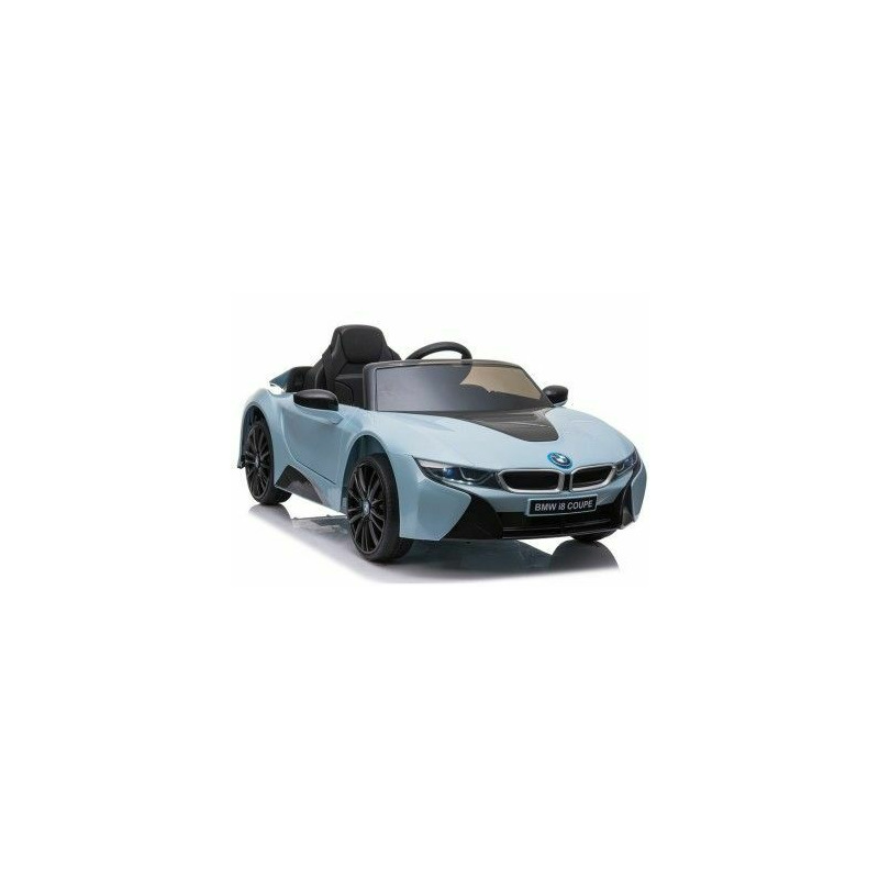 Masinuta electrica pentru copii, BMW I8, cu telecomanda, 2 motoare, greutate maxima 30 kg, 5161