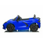Masinuta electrica pentru copii, Corvette Stingray albastru, cu telecomanda, 2 motoare, 11968 - 3