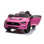 Masinuta electrica pentru copii, Ford Mustang Roz, cu telecomanda, 2 motoare, greutate maxima 30 kg, 8289 - 2
