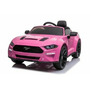 Masinuta electrica pentru copii, Ford Mustang Roz, cu telecomanda, 2 motoare, greutate maxima 30 kg, 8289 - 4