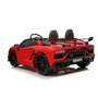 Masinuta electrica pentru copii, Lamborghini Aventador Rosu, cu telecomanda, 2 motoare, greutate maxima 50 kg, 8282 - 4