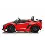Masinuta electrica pentru copii, Lamborghini Aventador Rosu, cu telecomanda, 2 motoare, greutate maxima 50 kg, 8282 - 5