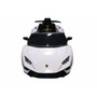 Masinuta electrica pentru copii, Lamborghini Huracan Alb, cu telecomanda, 2 motoare, greutate maxima 30 kg, 6571 - 2