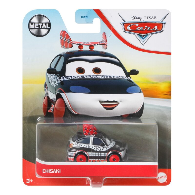 Mattel - masinuta metalica cars3 personajul chisaki