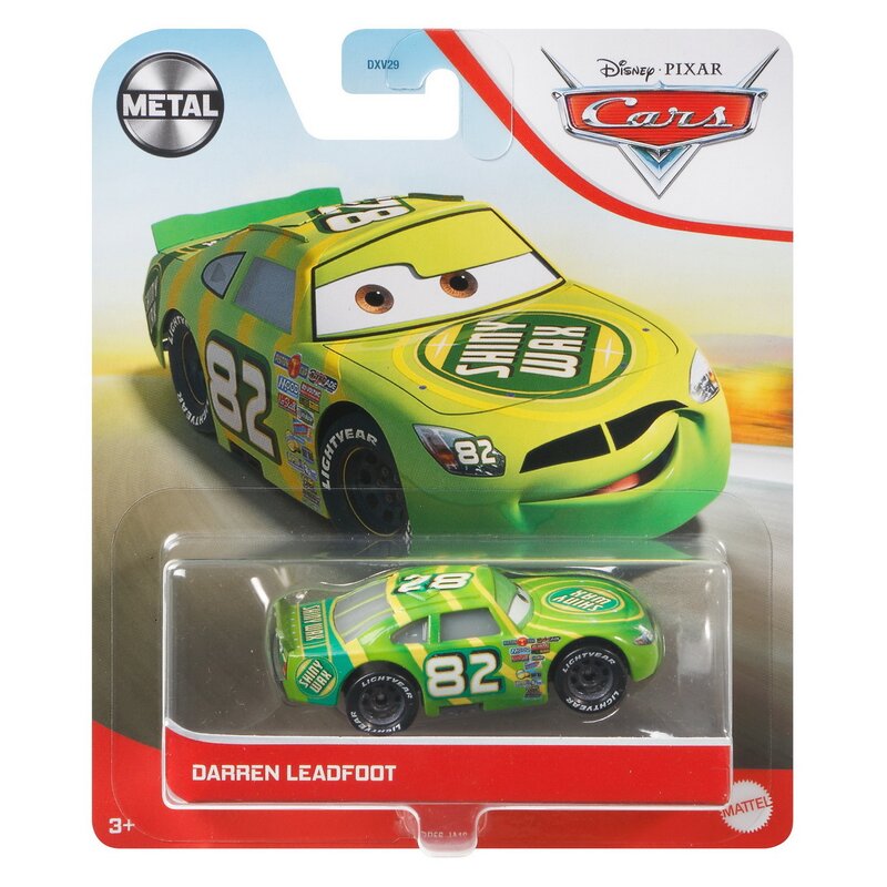Mattel - masinuta , disney cars 3 , metalica, personajul darren leadfoot