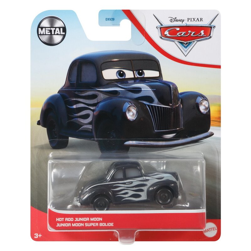 Mattel - masinuta metalica cars3 personajul hot rod junior moon