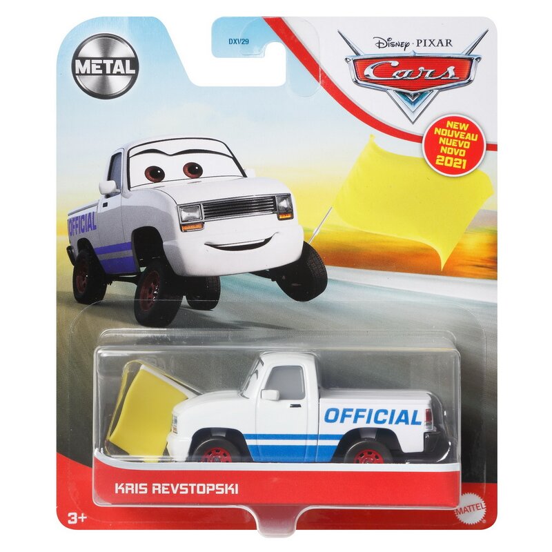 Mattel - masinuta metalica cars3 personajul kris revstopski