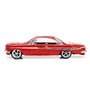 Simba - Masina Chevy Impala 1961 , Fast and furious , Metalica,  Scara 1:24, Rosu - 5