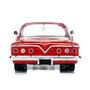 Simba - Masina Chevy Impala 1961 , Fast and furious , Metalica,  Scara 1:24, Rosu - 6