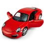 Rastar - Masinuta Porsche 911,  Metalica,  Scara 1:24, Rosu - 6