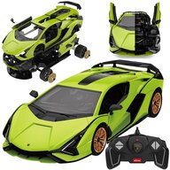 Masinuta Rastar, RC Assembly Lamborghini Sian FKP 37, 1:18, 8 ani +