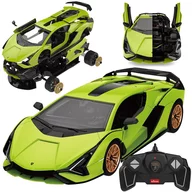 Masinuta Rastar, RC Assembly Lamborghini Sian FKP 37, 1:18, 8 ani +