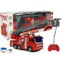 Masinuta RC pompieri rosie de jucarie, cu telecomanda pentru copii, 1:30, 9085 - 2
