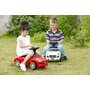 Masinuta Ride-On Pentru Copii, Mercedes SLS AMG, Cu Melodii Si Claxon, Spatar De Protectie, Volan Multimedia, Alba - 6